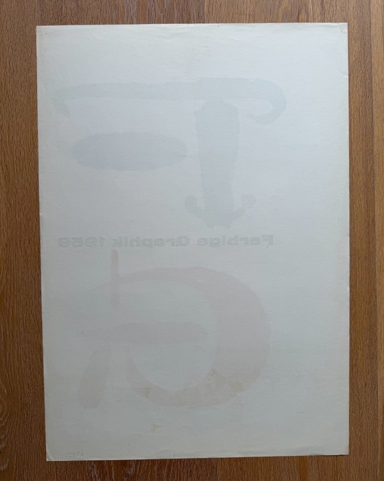 Anoniem, Kestner Gesellschaft Hannover, 1959, Vintage Tentoonstellingsposter, Gedrukt in Duitsland – Paper (photo 5 of 7)