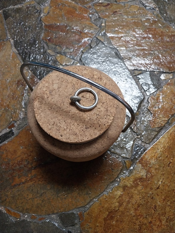 Image 1 of 1 x 1970's Cork Ice Bucket. Signe Persson Melin BodalNova Sweden
