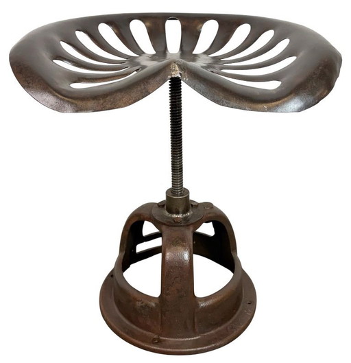 Vintage industriële draaistoel, jaren 1950