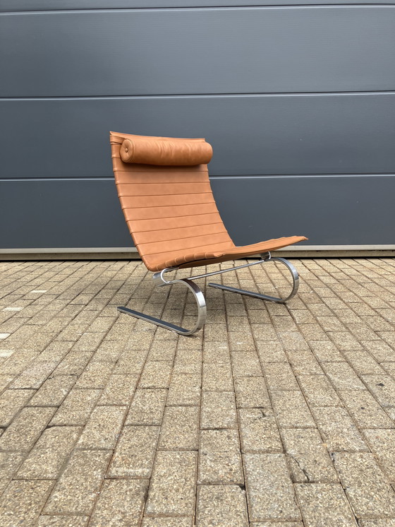 Image 1 of 1ère édition PK20 Chair E. Kold Christensen par Poul Kjaerholm