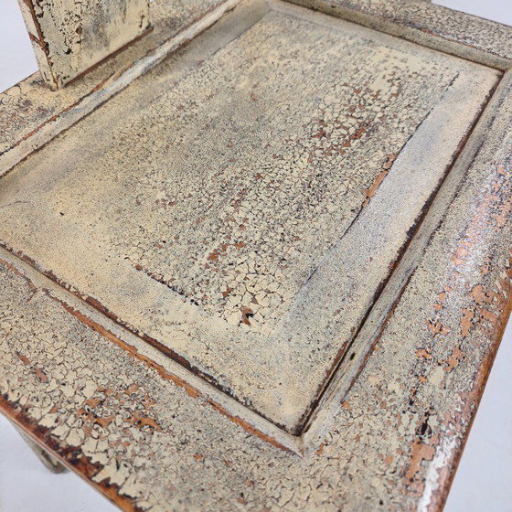 Image 1 of Set di quattro sedie cinesi con schienale a giogo del XIX secolo, circa 1890