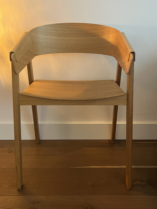 4x Muuto Stuhlhussen – Eiche – 2018 – Hervorragender Zustand