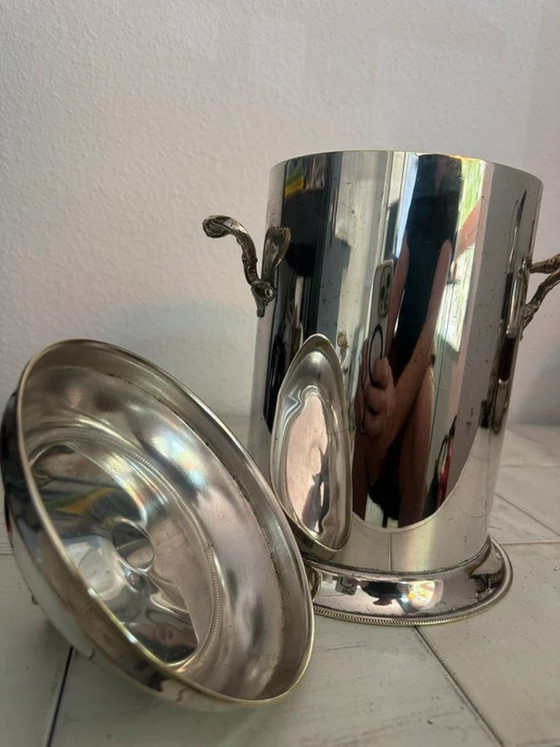 Image 1 of Versilbertes Eisbehälter-Set — Rati-Var, Palma de Mallorca