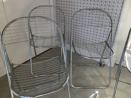 Image 1 of 6 Aland inklapbare draadstoelen