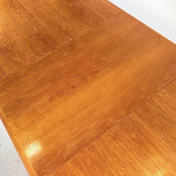 Image 1 of Vintage extendable oak table, František Jirák