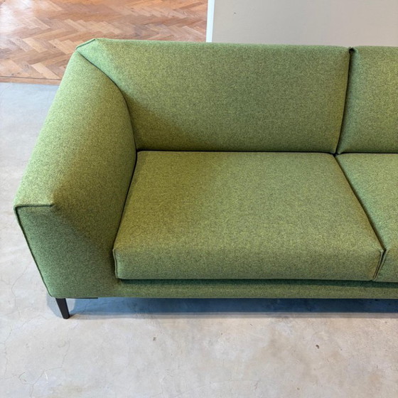 Pode Fold Divano a 3 posti, Sofà, Tessile, Metallo, Verde, Modern (foto 4 di 7)