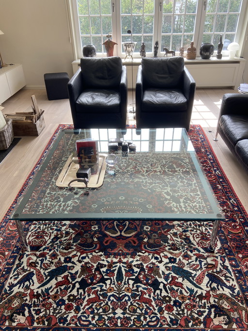 Table en verre Cassina LC10-P Le Corbusier