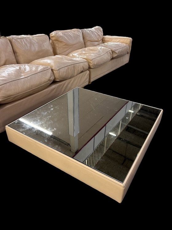 Image 1 of Divano componibile con tavolino Poltrona Frau, modello Socrates