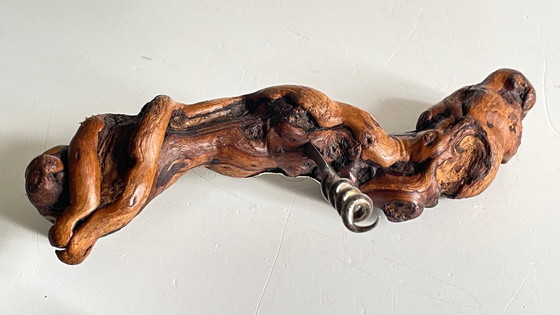 Image 1 of Tire-BOUCHON en Bois VINTAGE