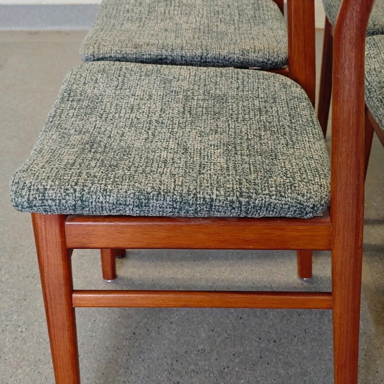 Image 1 of Chaises de salle à manger vintage en teck Formule