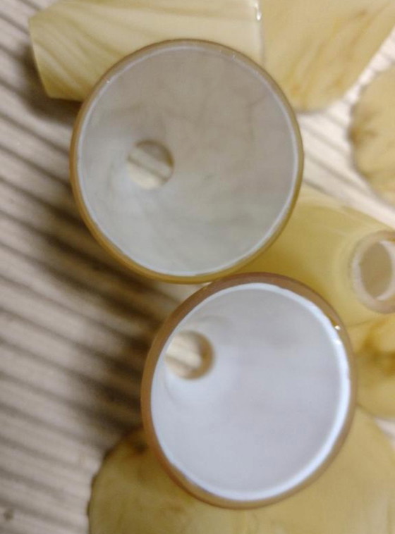 Image 1 of Marmorlampenschirme für G4-Fassung mit Klemmfeder