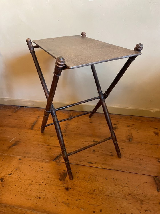 Tavolino Pieghevole Rovere Francese – Tavolini, Wood (photo 8 of 15)
