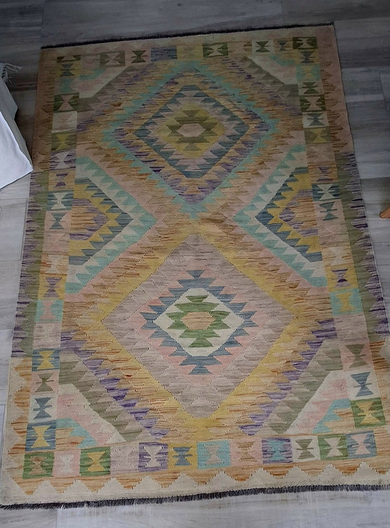 Image 1 of Handgeknüpfter Kelim aus Afghanistan