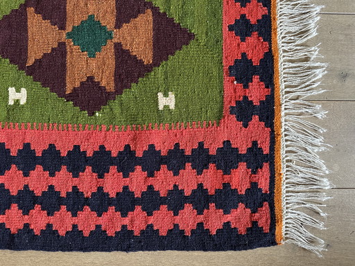 Authentic Handwoven Persian Kelim New 117 x 83