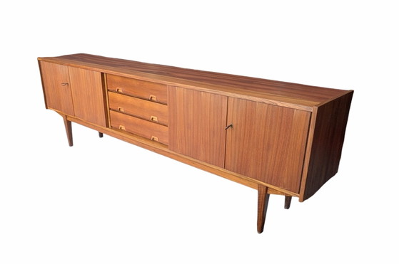 Image 1 of Vintage teak Scandinavian design XL sideboard, dresser