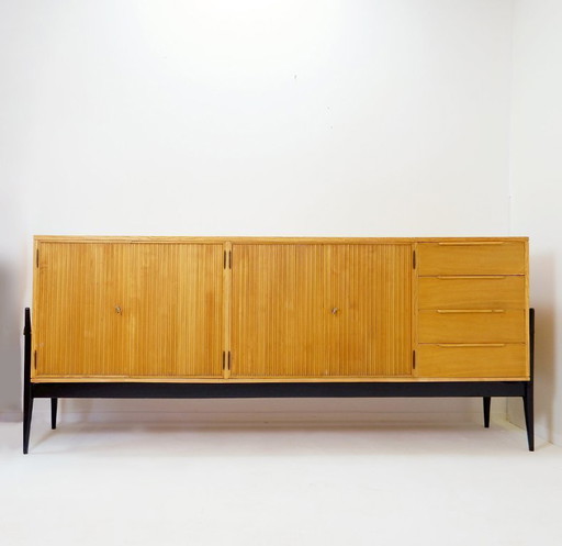 Alfred Hendrickx Sideboard with four doors and four drawers (c.1956)