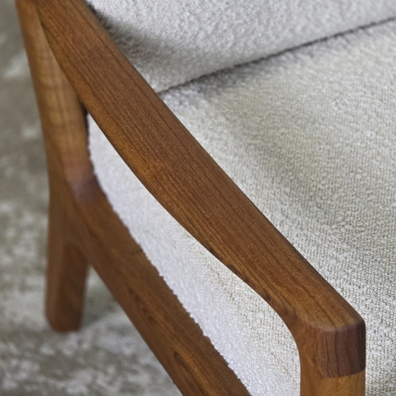 Image 1 of Deux fauteuils lounge danois vintage Ole Wanscher « Senator » des années 1960