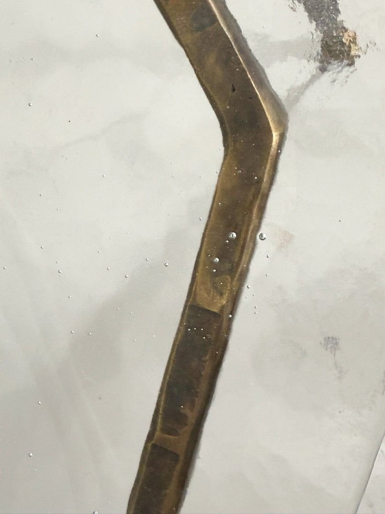 Image 1 of Brutalist side table/coffee table from the 1980s by Lothar Klute, Germany.