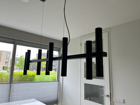 Design Pendelleuchte schwarz, Pendelleuchten, Metall (Foto 2 von 5)