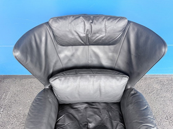 Image 1 of Set aus DS-23 Lounge-Sessel und Hocker von de Sede, 1988