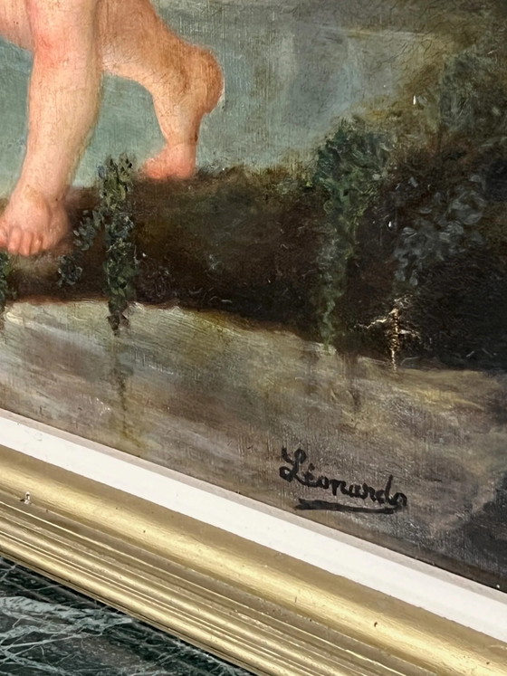 Painting "Cupid". Oil on canvas. – Paintings & Drawings (photo 5 of 7)
