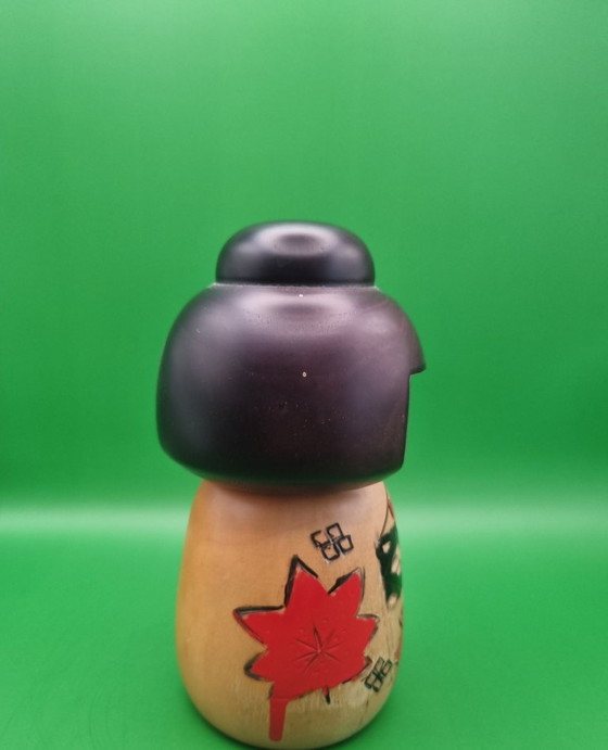 Stunning Autumn Kokeshi by Masae Fujikawa – Decorative Objects, Wood (photo 2 of 6)