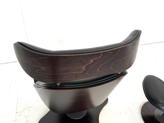 Image 1 of Stokke Varier Tok Leder Design Sessel Toshiyuki Kita Stuhl Relax