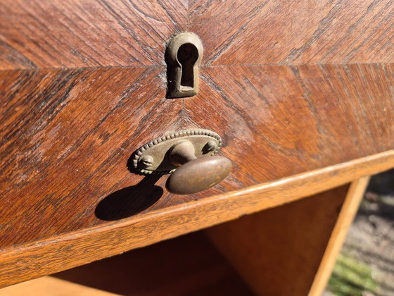 Image 1 of Antique Sideboard Buffet Cabinet