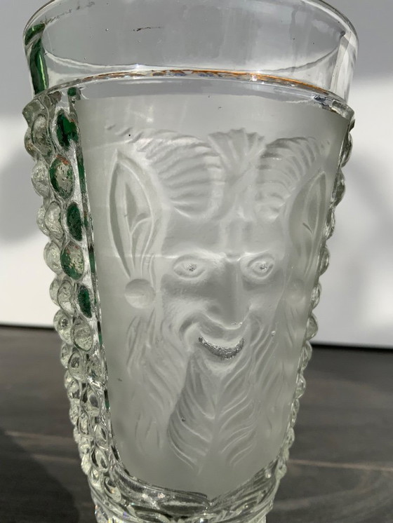 Image 1 of Rare gobelet Art Nouveau S. Reich & Co. « Diable et Mille Yeux »