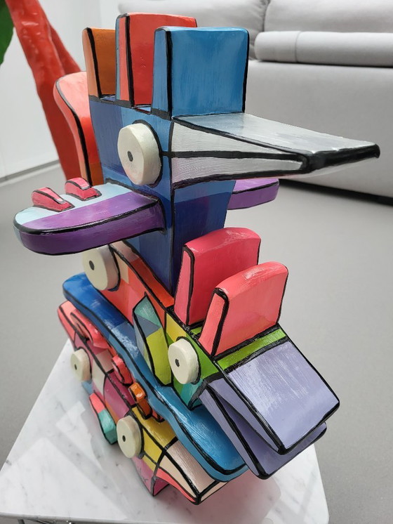 Image 1 of Jacqueline Schäfer - Totem Argent XXL 50/75