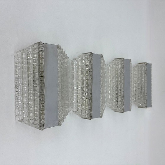 Image 1 of Juego de 4 apliques / candelabros kaiser Leuchter , años 70 Alemania