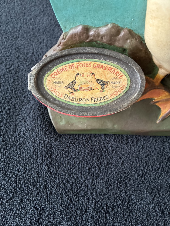 Image 1 of Vintage advertising image foies gras