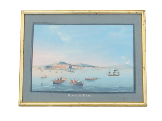 Image 1 of Gouaches napolitanos * siglo XIX * (según Giuseppe Scoppa)