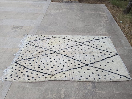 Image 1 of Alfombra marroquí Atlas Azilal, tejida a mano, 150/250 cm