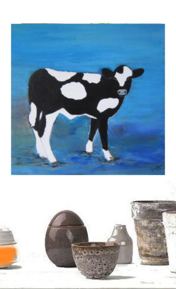 Image 1 of Cow painting