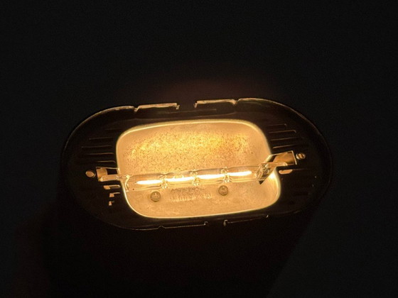 Image 1 of Lampada da terra nera Megaron di Gianfranco Frattini per Artemide, anni '70