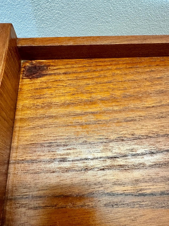 Cassettiera in teak Mid Century anni '50 '60 Design danese, Cassettiere, Legno, Marrone (foto 7 di 11)