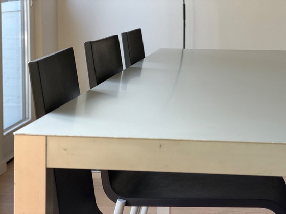 MDF Italia Lim Design Dining Table Desk (200x90) - Aluminium (photo 10 of 12)