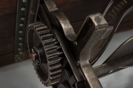 Image 1 of Vintage industriële salontafel, jaren 50