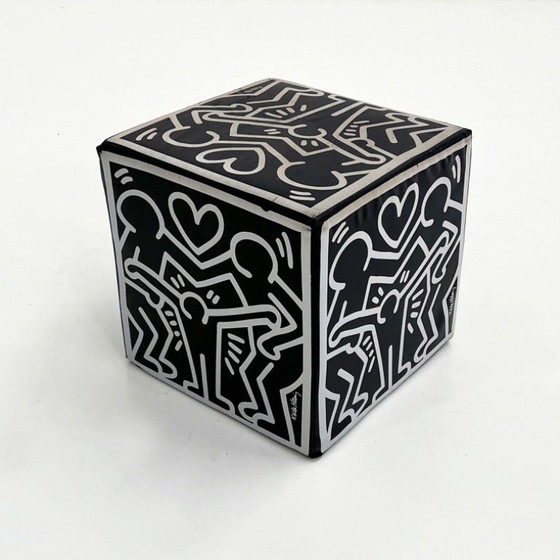Image 1 of Keith Haring Stool from CreativaNDo, 1990s