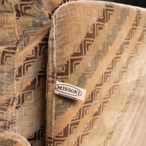 Set van 4 Salpol Fauteuils van Angelo Mazzola in samenwerking met Missoni – Velvet (photo 17 of 19)