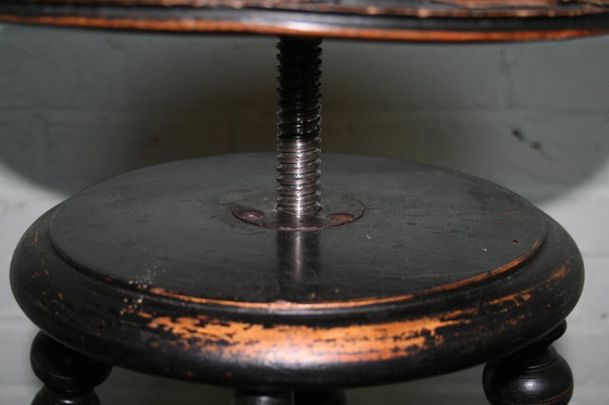 Image 1 of Antique piano stool from Music Room