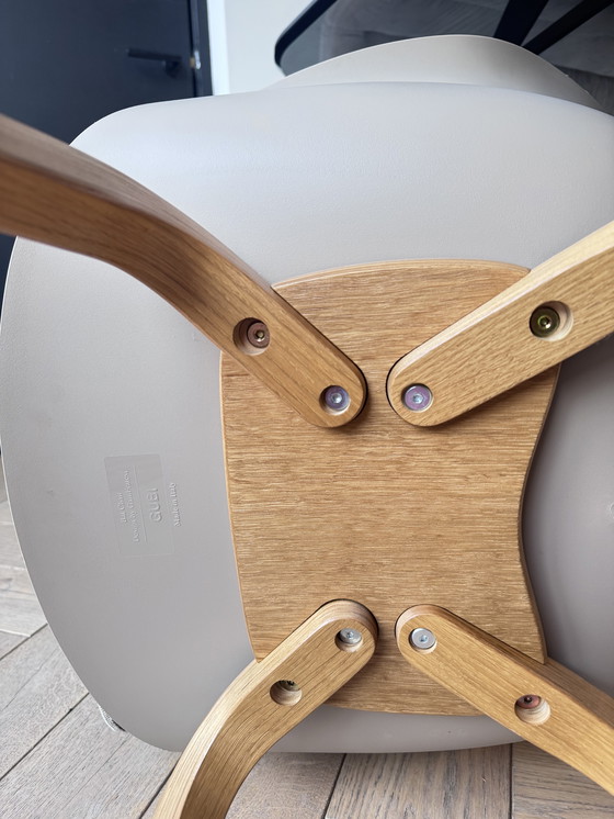 Image 1 of Gubi Bat dining chairs beige