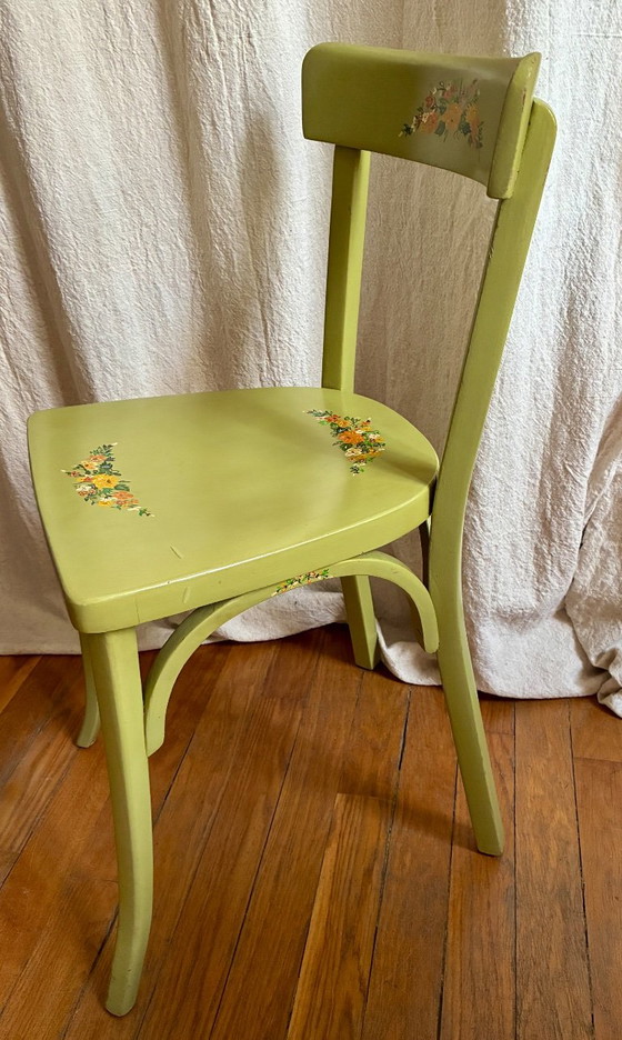 Vintage Baumann Bistrot Chair Refurbished – Dining chairs, Wood (photo 8 of 11)