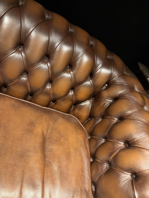 English Chesterfield Springvale Sofa Model Blenheim