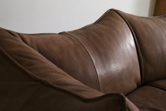 Image 1 of Divano Le Bambole in pelle di bufalo di Mario Bellini per B&B Italia, anni '70