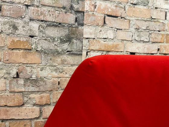 Montis Puk Low – Tissu Rouge | Simon Pengelly – Fauteuils, Metal, Textile (photo 9 of 21)