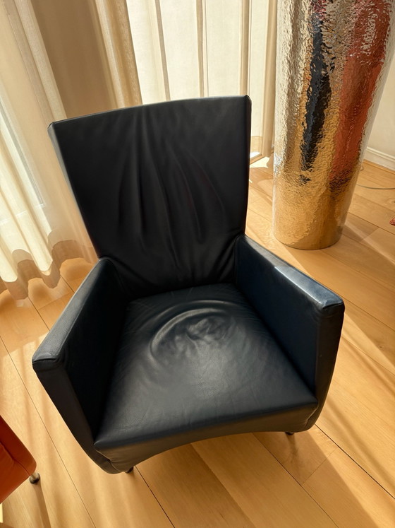 2 Montis Windy Armchairs, as a set – Leather, Metal (photo 2 of 5)