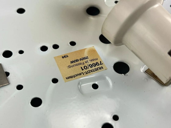 Image 1 of 60s 70s Hustadt lights Plafoniere ceiling lamp glass space age design