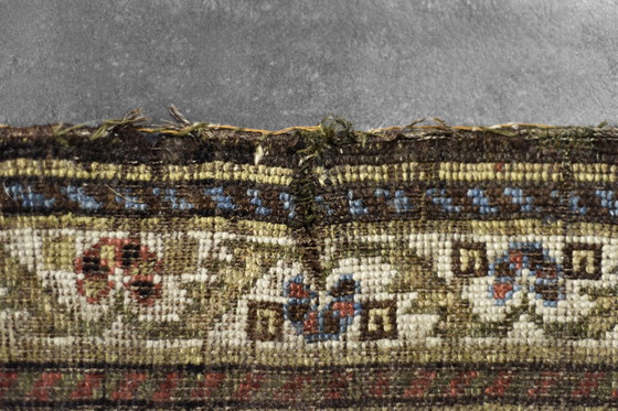 Image 1 of Tappeto Qashqai orientale lungo, tessuto a mano, stile nomade, anni '20